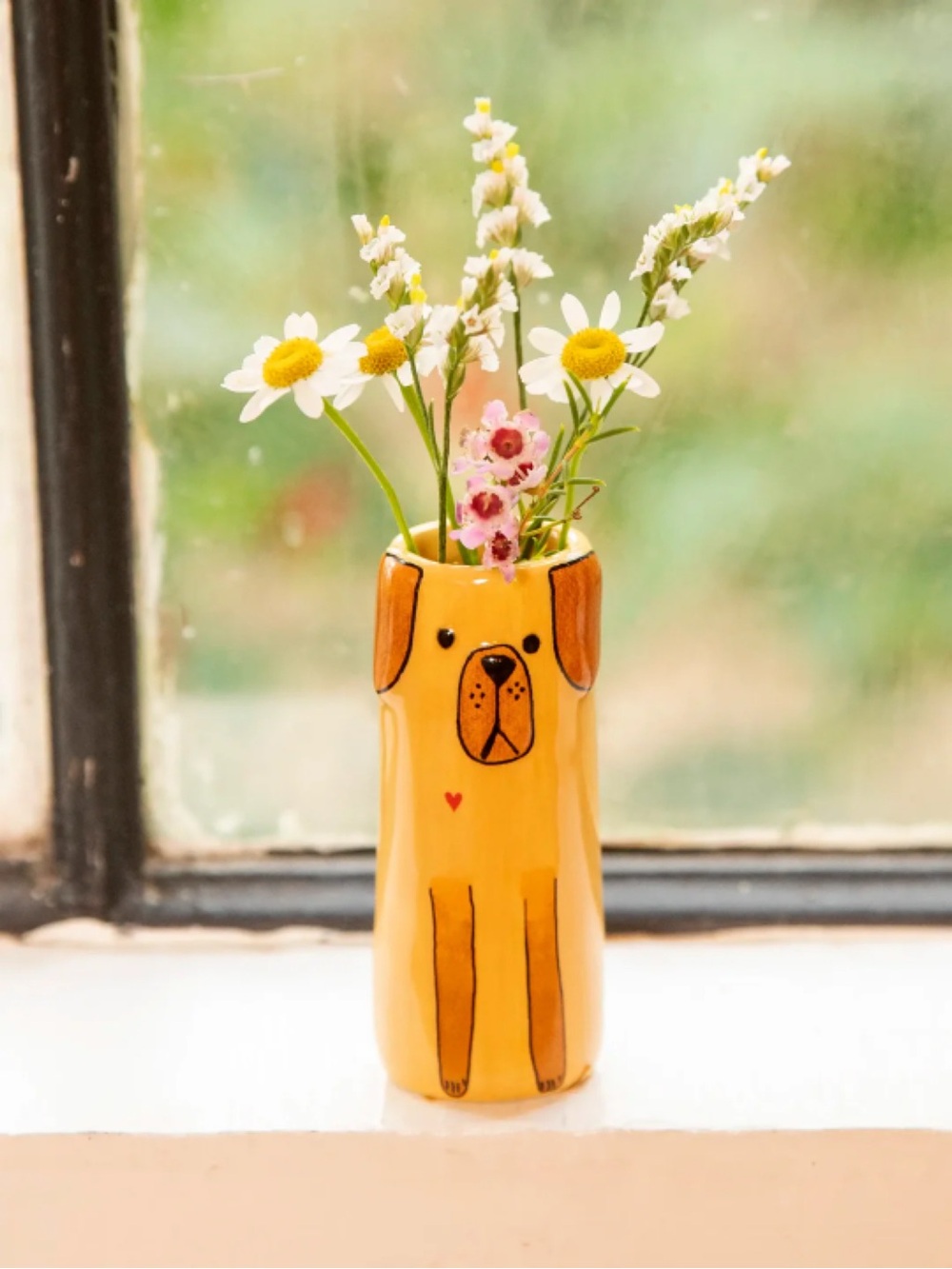 Natural Life Cutest Little Bud Vase - Dog